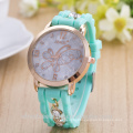 buy watches in china fashion cheap silicone jelly band watches ladies, women watch